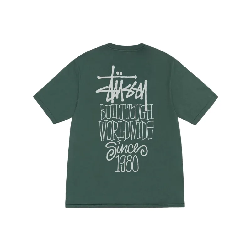Stussy Pigment Dyed Built Tough Tee-4