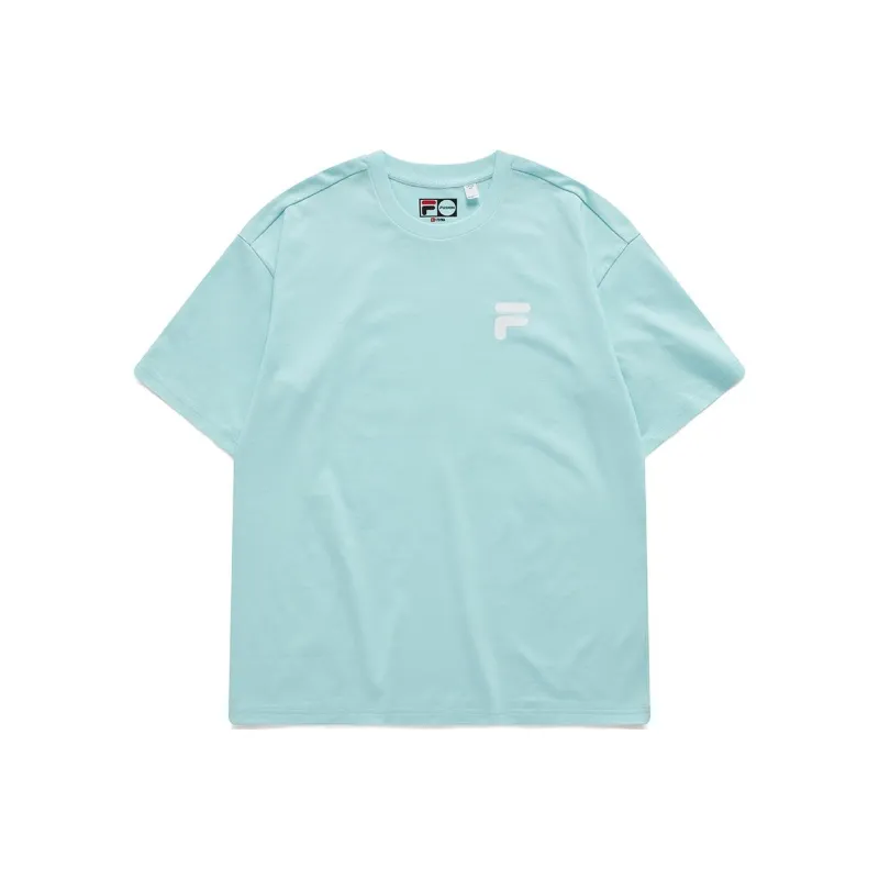 FILA FUSION FOB Series T Shirt Unisex Ice Pink Green-0