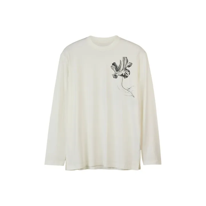 Y 3 Gfx Floral print Cotton T shirt-0