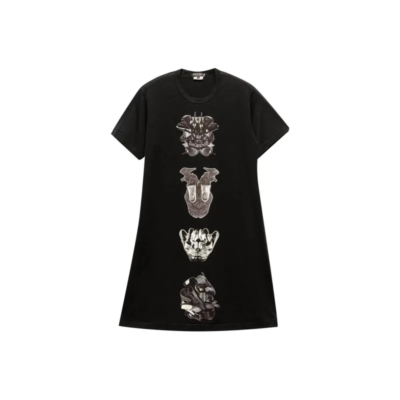 CDG T Shirts Men Black-0