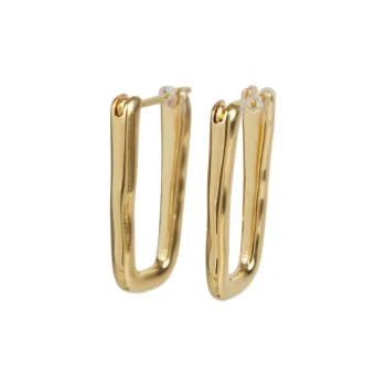 JIL SANDER Logo engraved Earrings