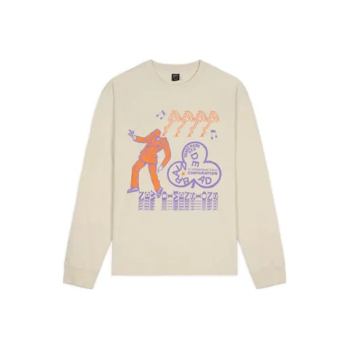 Brain Dead NEW DIMENSIONS LONG SLEEVE T-Shirt Unisex Gray