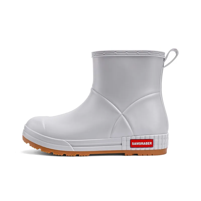 LONGYING Breathable And Wear resistant Rain Boots Men's-5