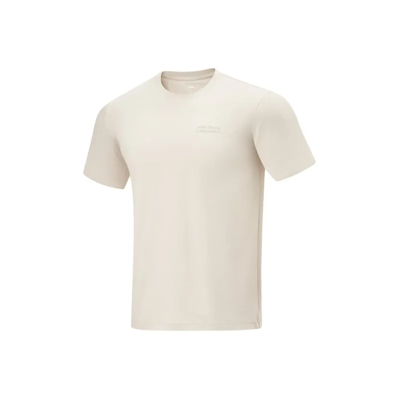 LINING Cool Tea T T Shirts Men Mica Gray-0