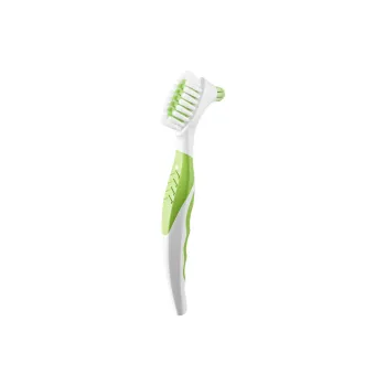 YOUNGELF Multifunction Cleaning Brush Invisible Mouthguard Double Sided Denture Brush 1 Pack