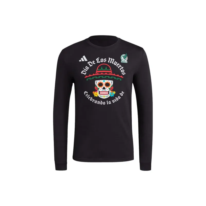 Adidas Skull Sombrero Long Sleeve Tee-0