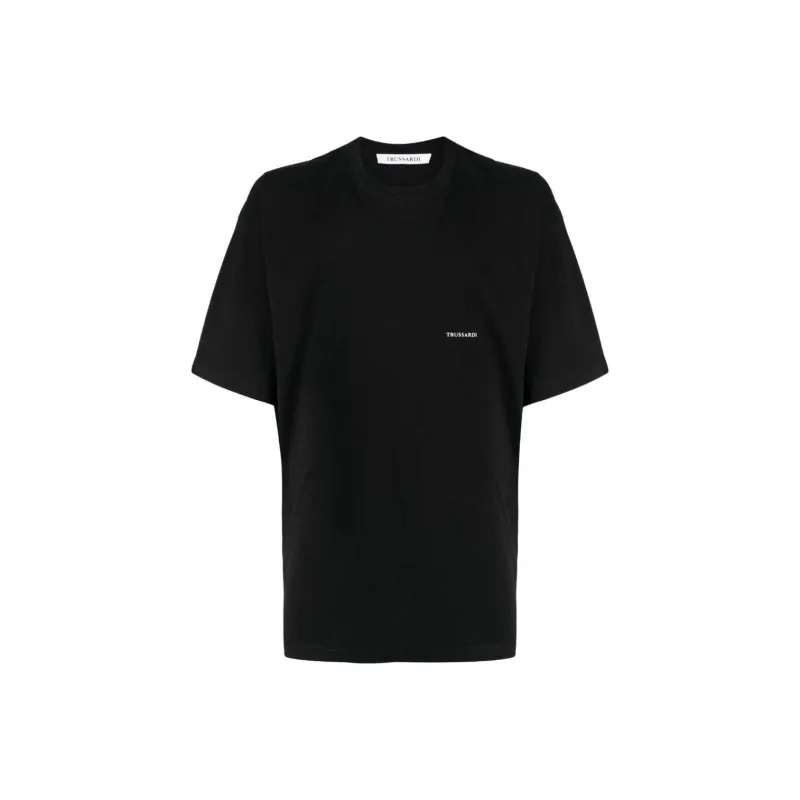 TRUSSARDI Logo-print Cotton T-shirt-0