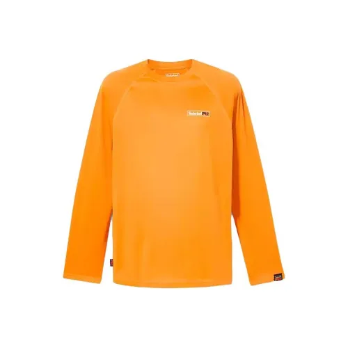 Timberland T-Shirts Men Orange