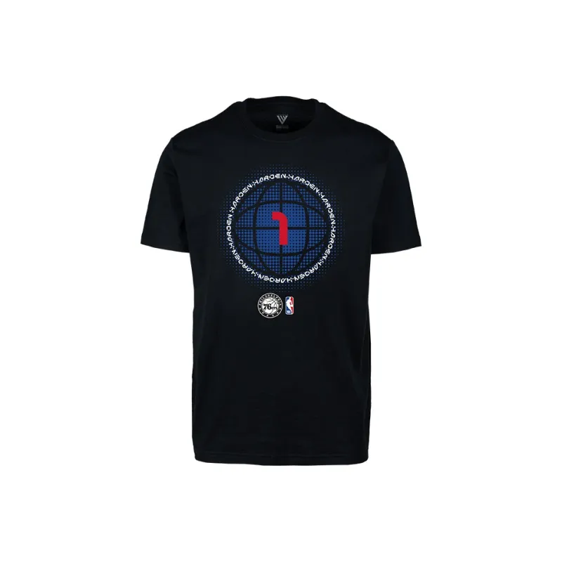 NBA Set-in Sleeve T-Shirt Men's Black-0