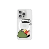 [Pearl White]-Semi-Transparent-Skin-Friendly Magnetic-Air Conditioner Shin-Chan