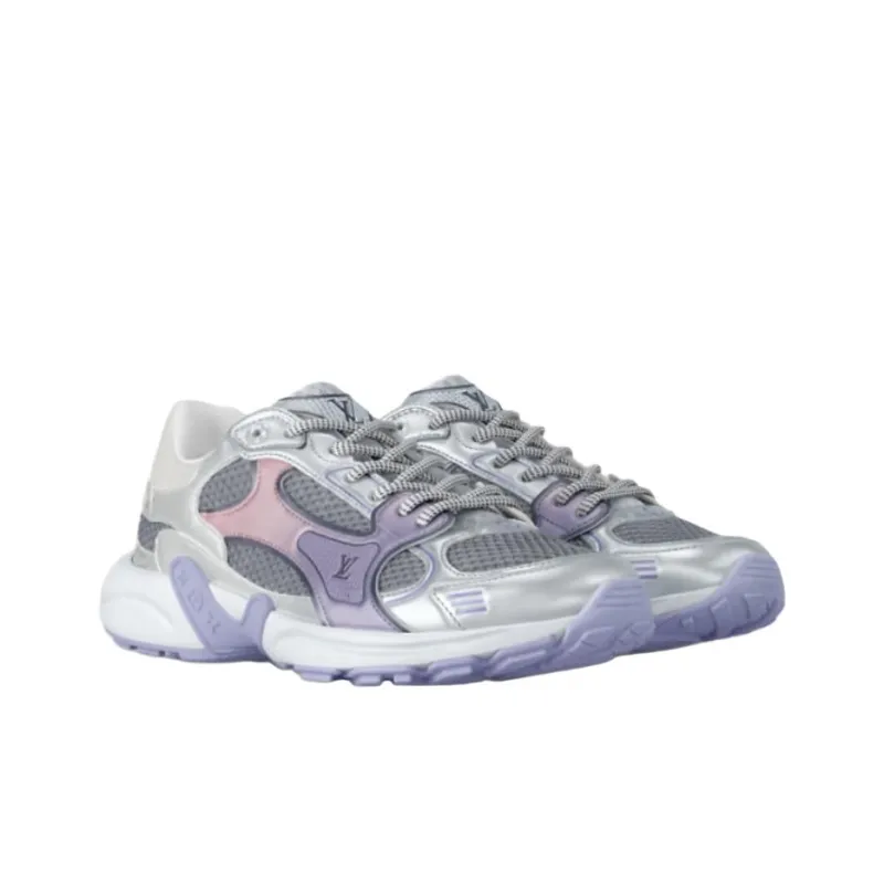 LOUIS VUITTON Olympia Low Top Casual Shoes Women's Purple-2