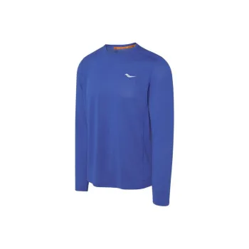 Saucony Stopwatch Long Sleeve T-Shirt Men's Blue