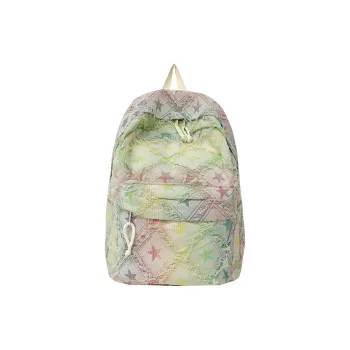 LUVISTRUE Composite Cloth Five Pointed Star Backpack Regular Women's Multicolor