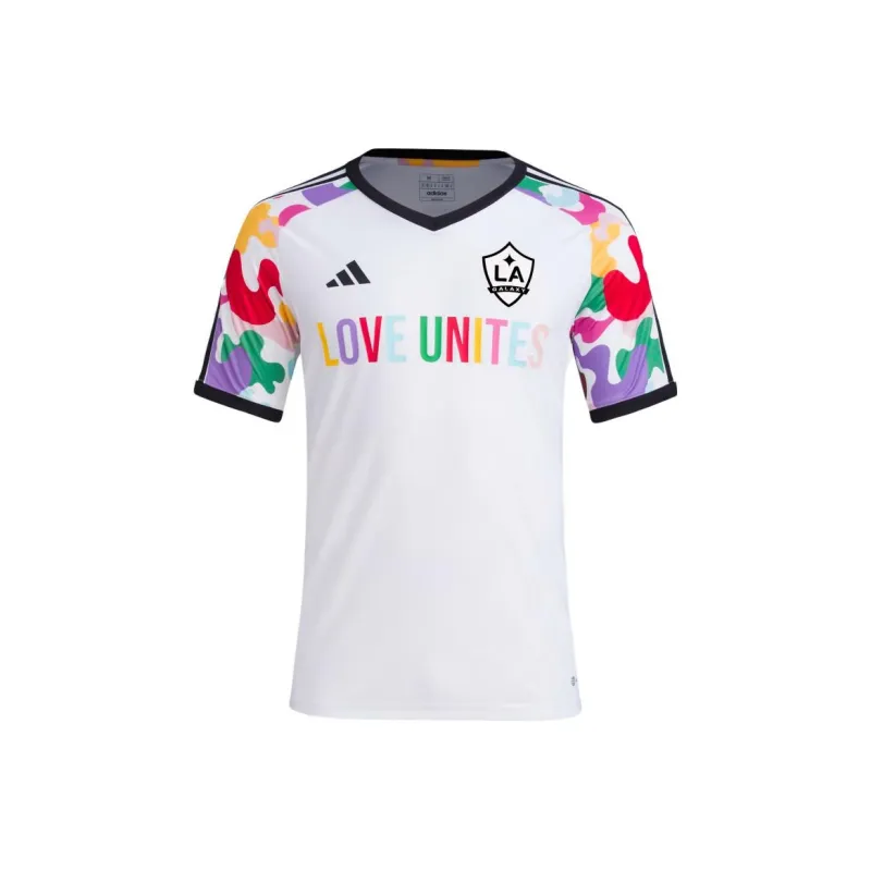 Adidas LA Galaxy T-Shirts Men White-0