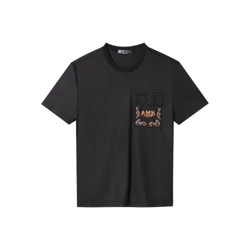 ANDREW MACKENZIE T Shirt Men's Black