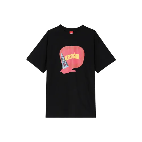 Ice Cream T Shirts Unisex Black