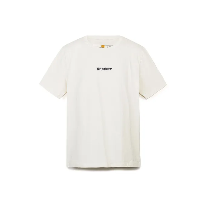 Timberland T Shirt Unisex Vintage White-0