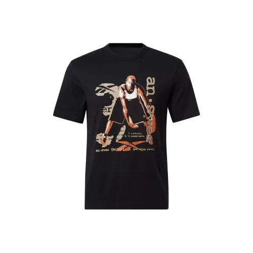 Reebok ALLEN IVERSON Collection BB IVERSON GRAPHIC TEE T-Shirt Men's Black
