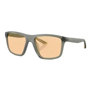 EMPORIO ARMANI Square Sunglasses Unisex Green