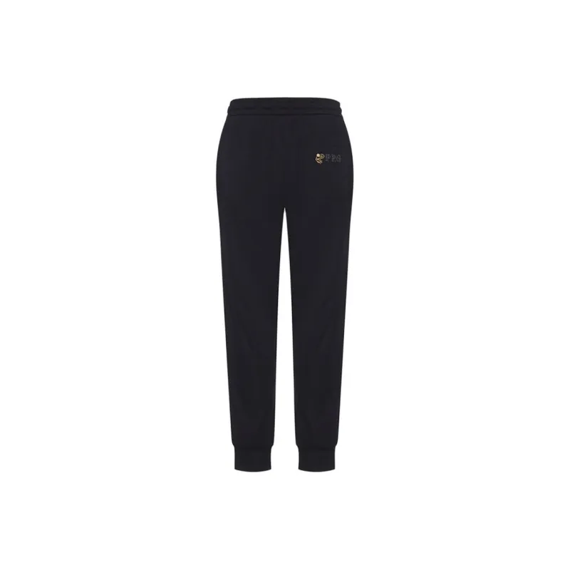 PP.GOLDEN Knitted Sports Pants Men's Black-1