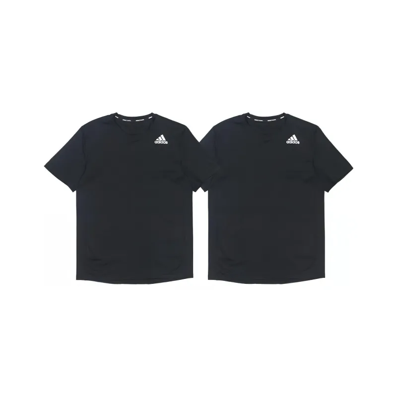Adidas Tf Ss Ftd T-Shirt Men's 2 Pack Black-0