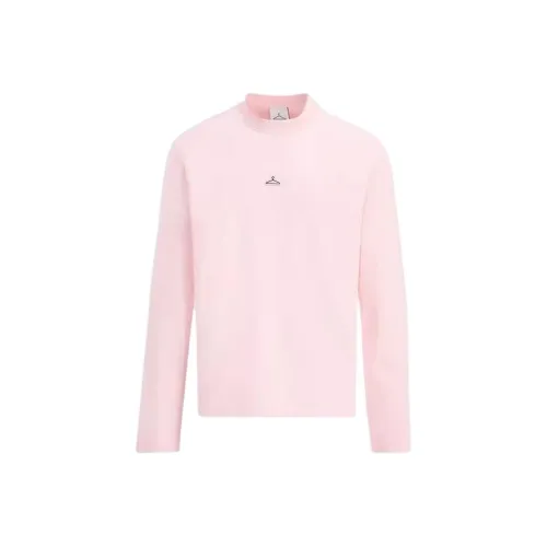 HOLZWEILER SS23 Drop Shoulder Sleeve T-Shirt Men's Light Pink