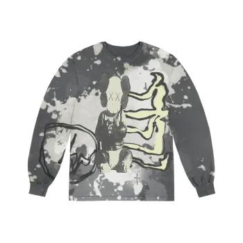 Travis Scott Cactus Jack + Kaws For Fragment L/S Tee