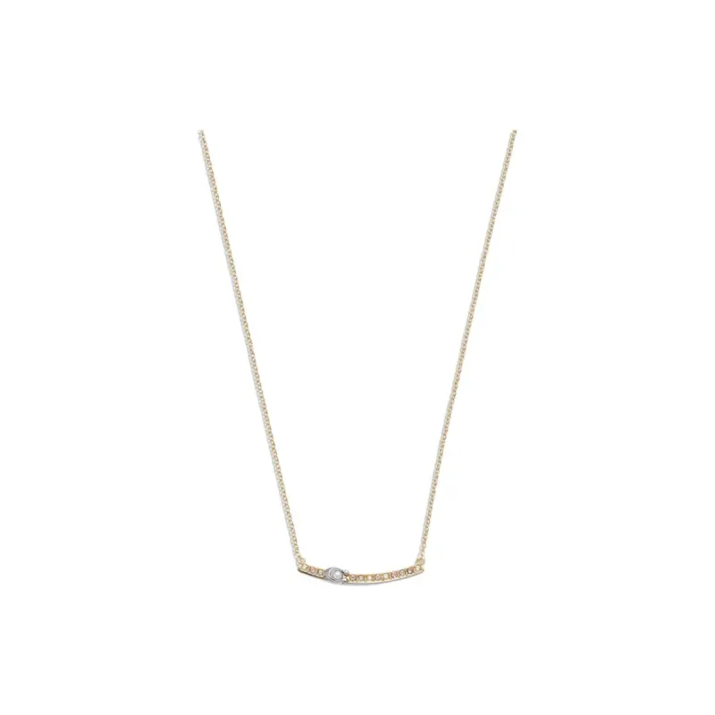 COACH Brass Plated Necklaces Women's Gold-0