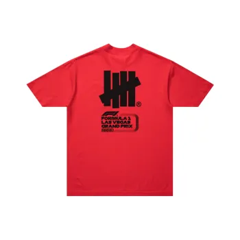 UNDEFEATED x F1 LVGP F1 LVGP Co-brand T-Shirt Unisex Red