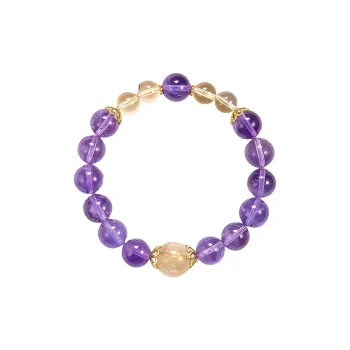Xifeng Building Crystal Bracelets Unisex
