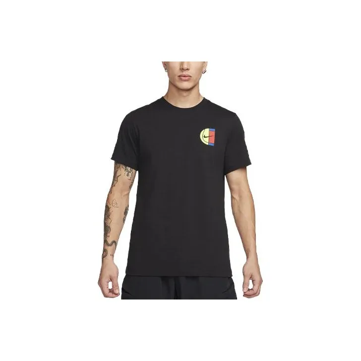 Nike T Shirts Men Black-0