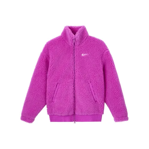 Nike Velvet Jackets Women's Pink