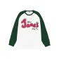 White Body with Green Sleeves