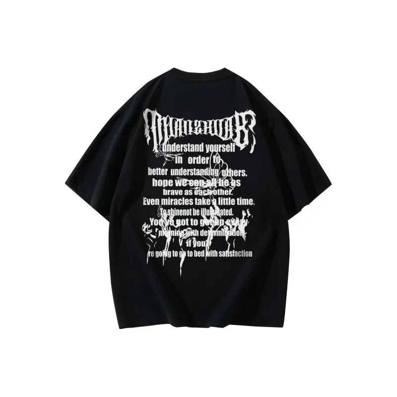 Cotton Short Sleeved T Shirts Unisex-23
