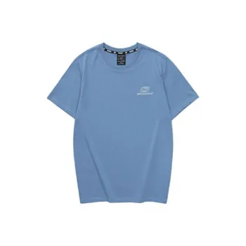 Skechers Sports Life Collection T Shirt Unisex Crown Blue