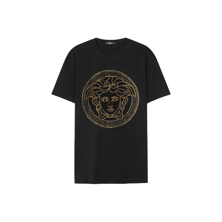 VERSACE Medusa Head Cotton T shirt-0