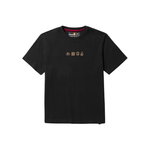 Timberland Set in Sleeve T Shirt Unisex Black