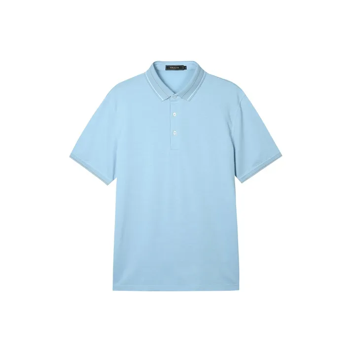 YOUNGOR T Shirt Men's Pink Blue-0