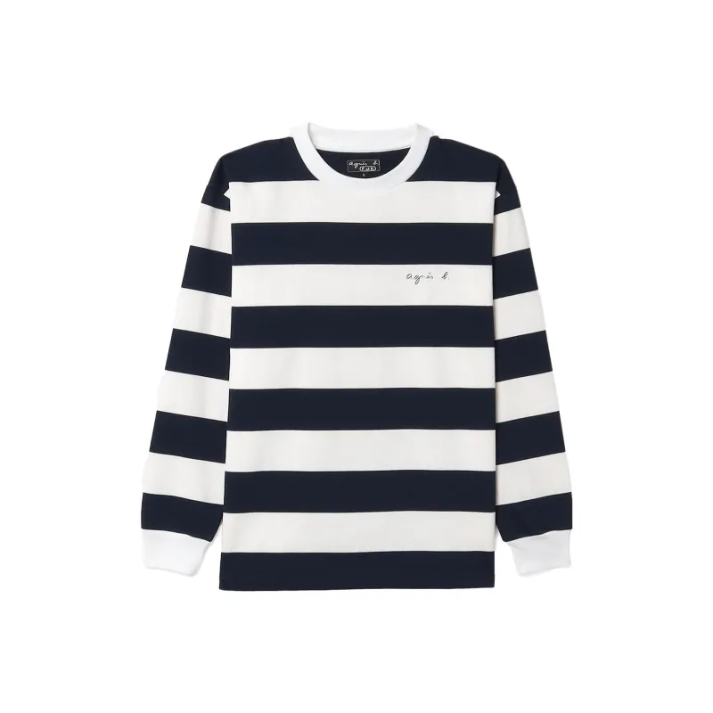 Agnes B. T-Shirts Unisex Marine Blue-0
