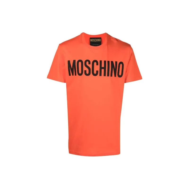 MOSCHINO T-Shirts Men Orange-0