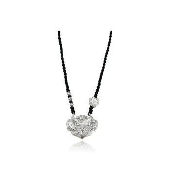 UZIID S999 Fine Silver Necklaces Women's