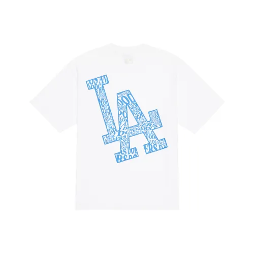 MLB Base Logo T Shirts Unisex Ecru