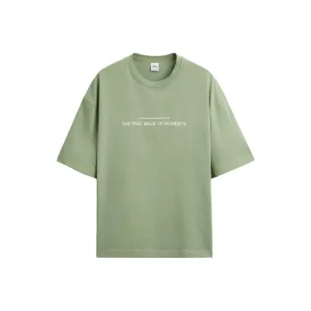 ZARA T-Shirts Men Light Green