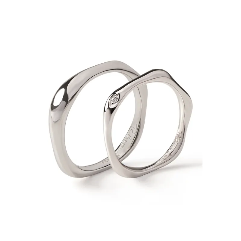 RHODON S925 Silver Rings Unisex-6