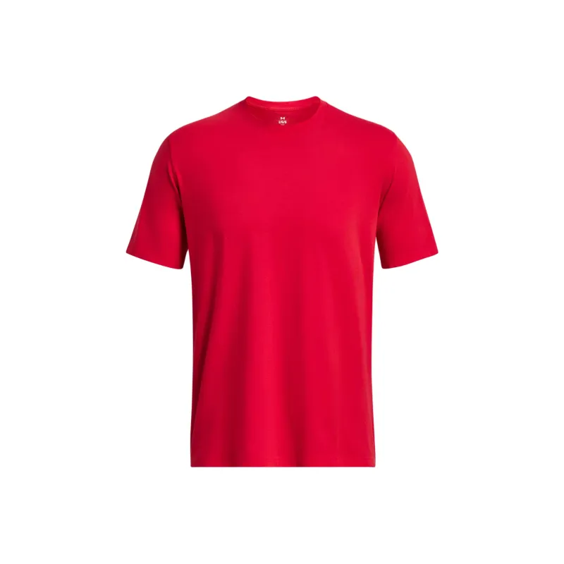 Under Armour UA Icon Charged Cotton® T Shirt Men's Red-0