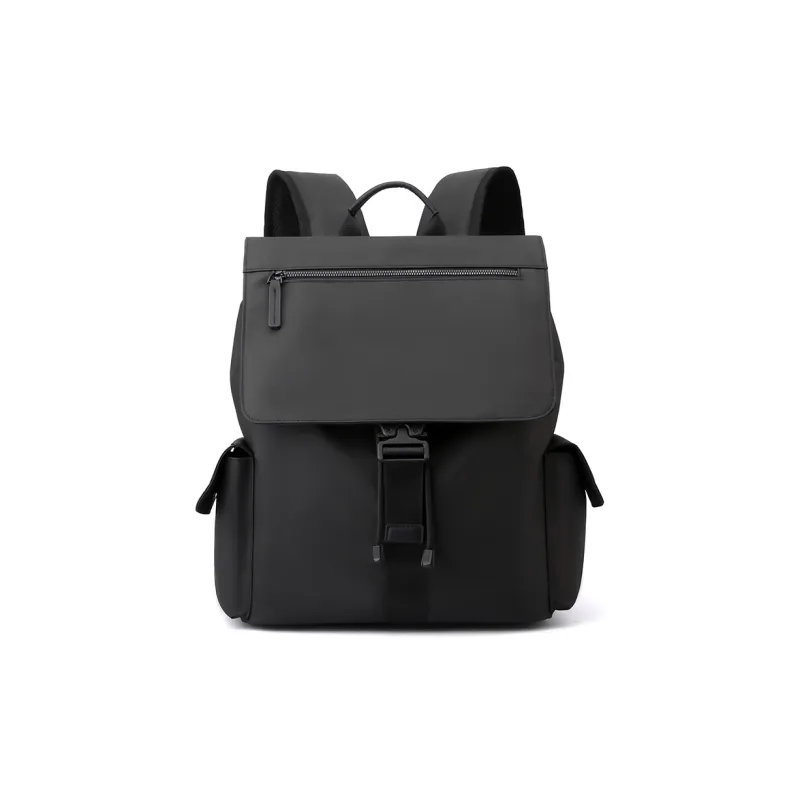 AUNG Nylon Fabric Backpack Unisex Multicolor-0