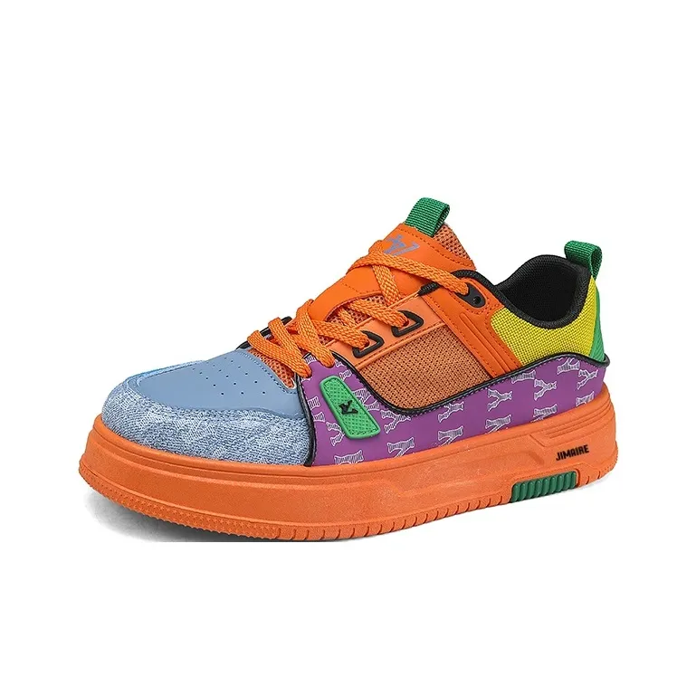 King Jinmai Slip Resistant Low Top Skateboard Shoes Men's-0