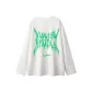 White (Long-Sleeved 100% cotton)