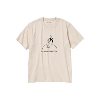 UNIQLO UNIQLO/UNIQLO Peace For All Series T-Shirt Unisex Beige