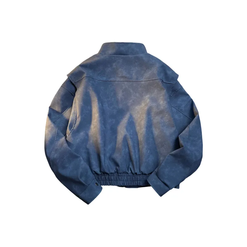 DJ.SPIRIT Leather Jacket Unisex Wisteria Purple-1